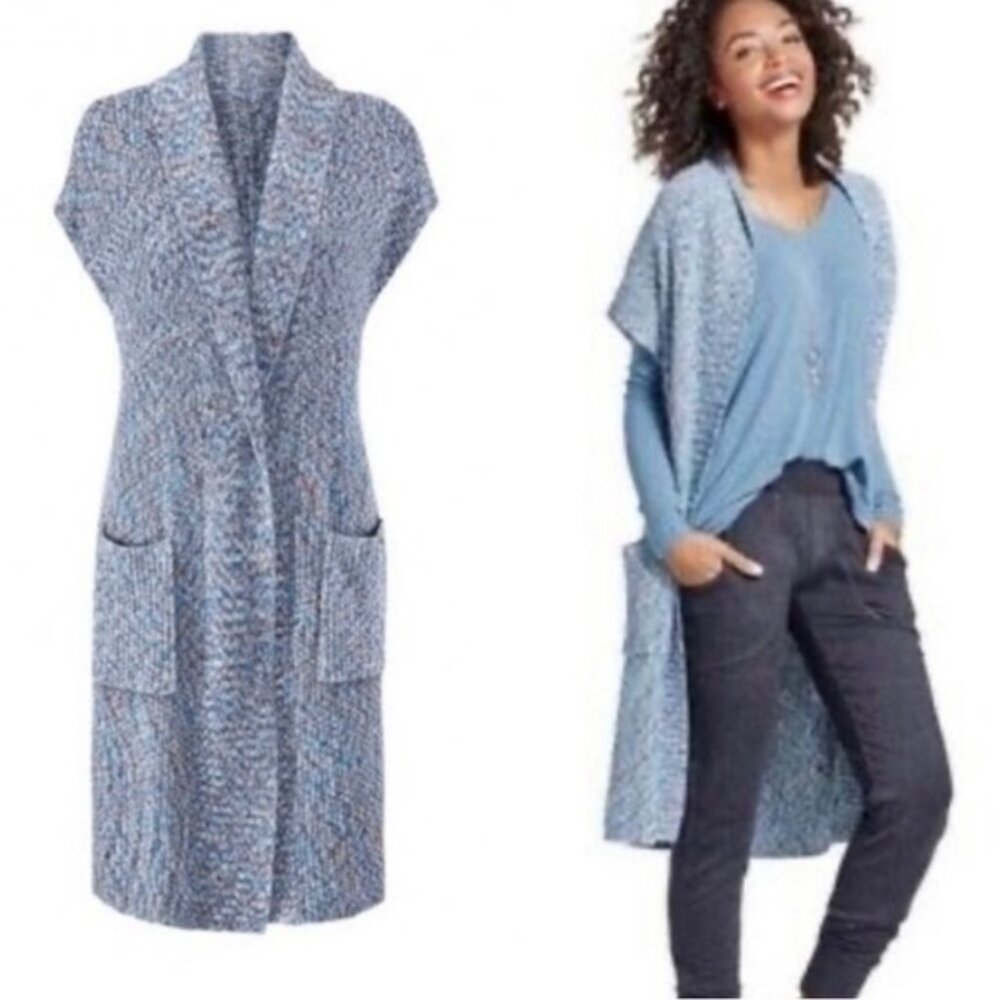 Cabi Napa Cardigan Sweater Vest Oversized XXS